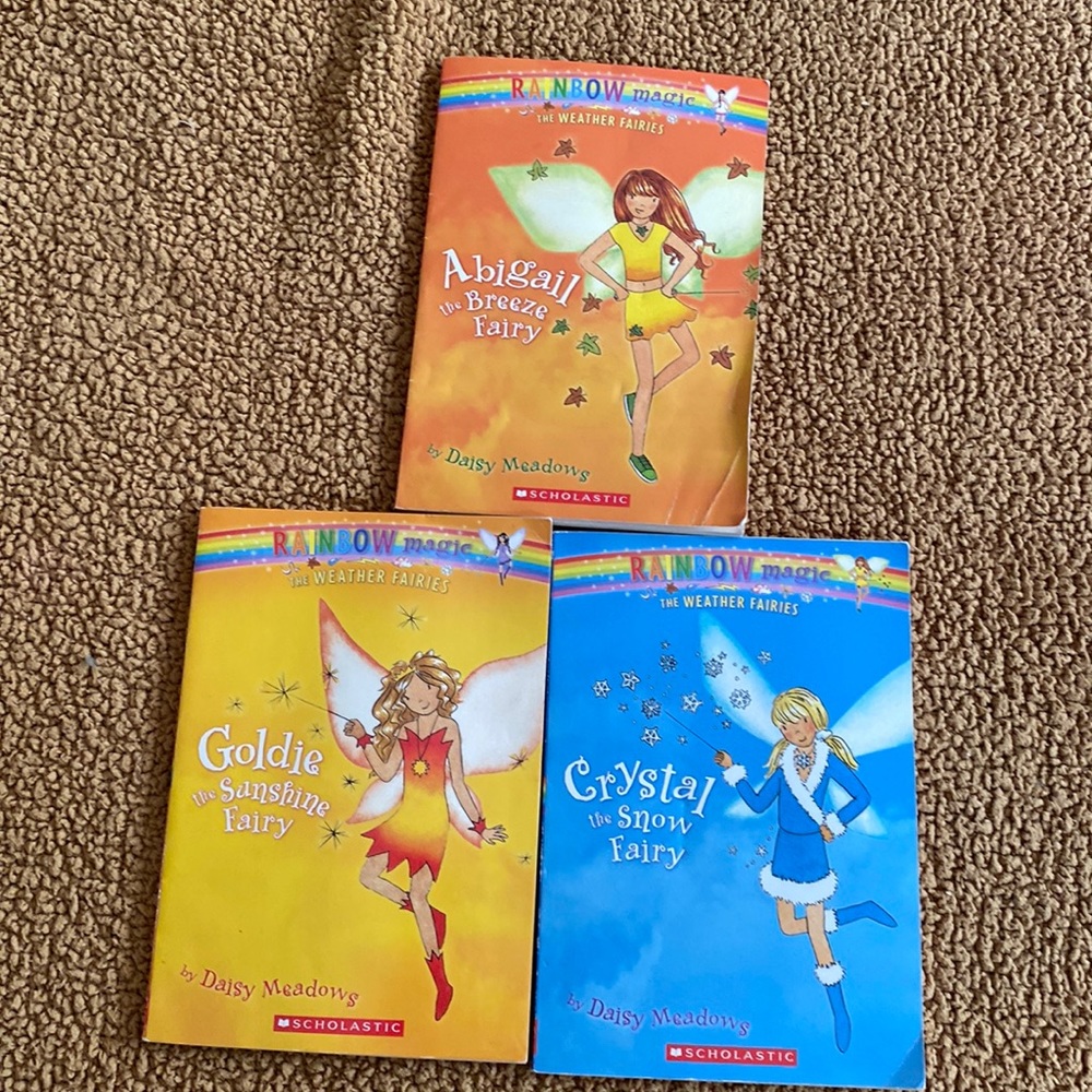 3 Rainbow Magic Fairyland PB Books 1 2 4